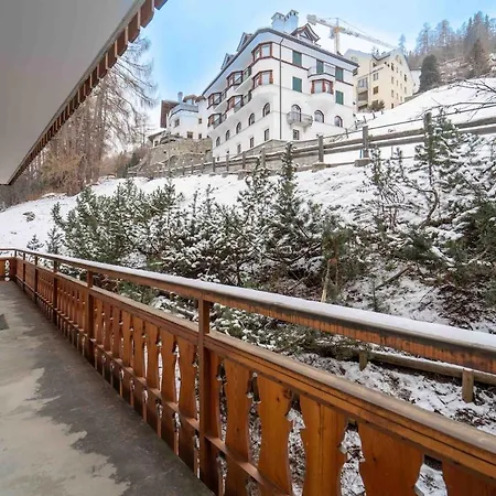 3bedr Private Parking Slopes Access Apartment St. Moritz