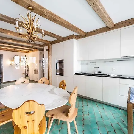 Apartment 3bedr Private Parking Slopes Access St. Moritz