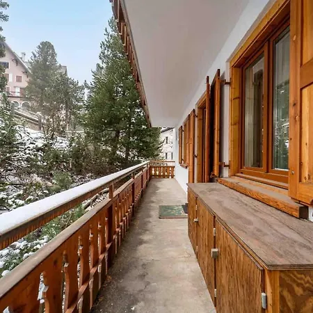 3bedr Private Parking Slopes Access Apartment St. Moritz